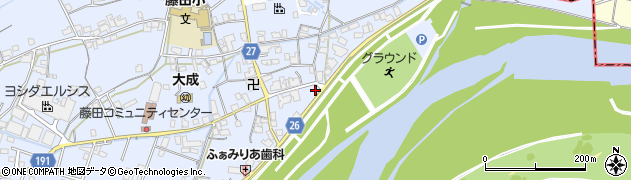 和歌山県御坊市藤田町藤井2218周辺の地図