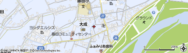 和歌山県御坊市藤田町藤井2084周辺の地図