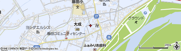 和歌山県御坊市藤田町藤井2074周辺の地図