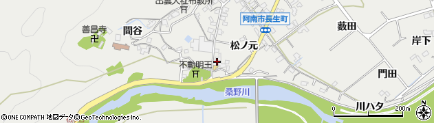徳島県阿南市長生町諏訪ノ端14周辺の地図