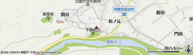 徳島県阿南市長生町諏訪ノ端9周辺の地図