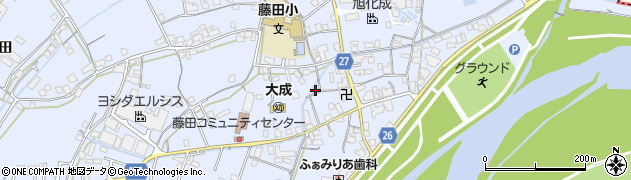 和歌山県御坊市藤田町藤井2085周辺の地図
