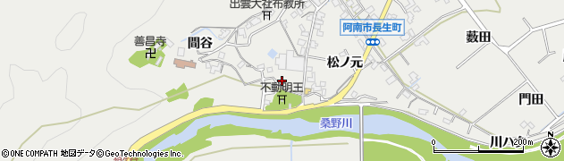 徳島県阿南市長生町諏訪ノ端周辺の地図