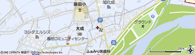 和歌山県御坊市藤田町藤井2064周辺の地図