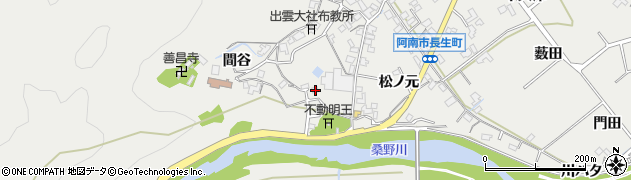 徳島県阿南市長生町諏訪ノ端4周辺の地図