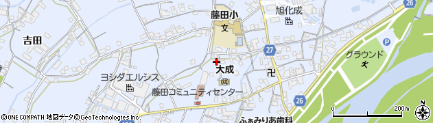 和歌山県御坊市藤田町藤井2092-6周辺の地図