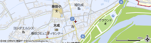 和歌山県御坊市藤田町藤井2227-6周辺の地図