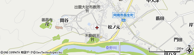 徳島県阿南市長生町諏訪ノ端11周辺の地図