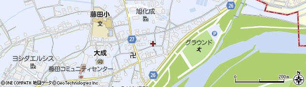和歌山県御坊市藤田町藤井2232周辺の地図