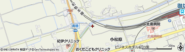 和歌山県御坊市湯川町丸山490周辺の地図