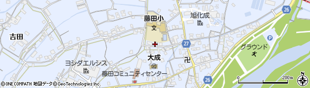 和歌山県御坊市藤田町藤井2090-5周辺の地図