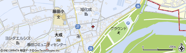 和歌山県御坊市藤田町藤井2235周辺の地図