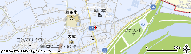 和歌山県御坊市藤田町藤井2229周辺の地図