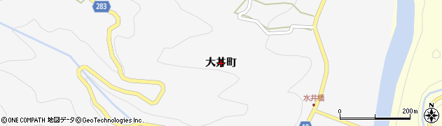 徳島県阿南市大井町周辺の地図