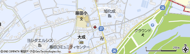和歌山県御坊市藤田町藤井2061周辺の地図