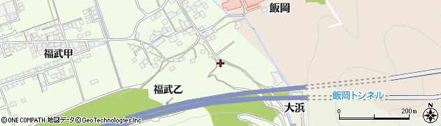 愛媛県西条市福武甲6周辺の地図