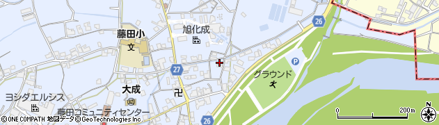 和歌山県御坊市藤田町藤井2236周辺の地図