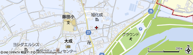 和歌山県御坊市藤田町藤井2249周辺の地図