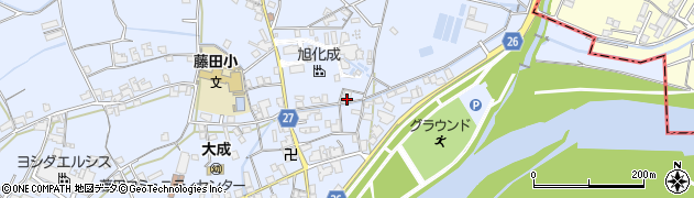 和歌山県御坊市藤田町藤井2238周辺の地図