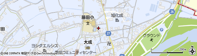 和歌山県御坊市藤田町藤井2057周辺の地図