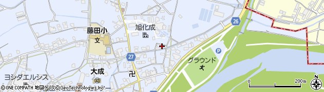 和歌山県御坊市藤田町藤井2239周辺の地図