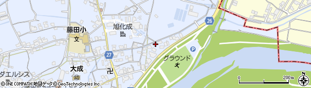 和歌山県御坊市藤田町藤井2293周辺の地図