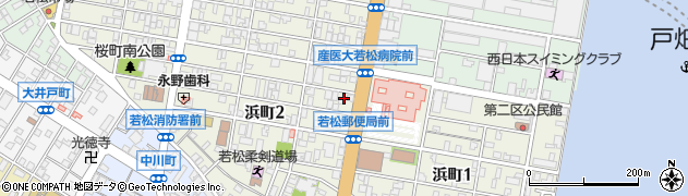 華津美容室周辺の地図