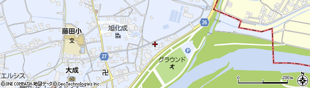 和歌山県御坊市藤田町藤井2294周辺の地図