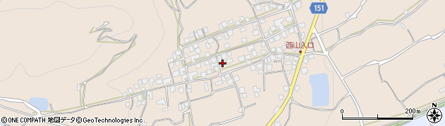 愛媛県西条市丹原町古田1384周辺の地図