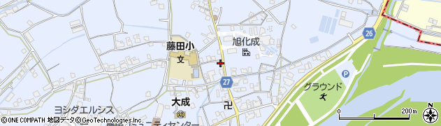 和歌山県御坊市藤田町藤井2055周辺の地図