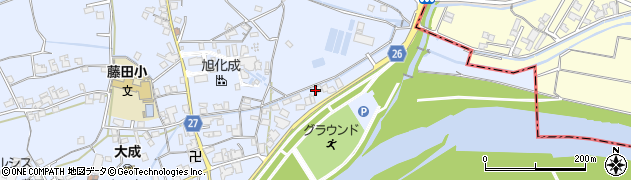 和歌山県御坊市藤田町藤井2310周辺の地図