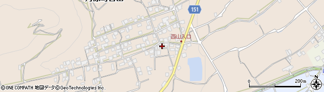愛媛県西条市丹原町古田1370周辺の地図