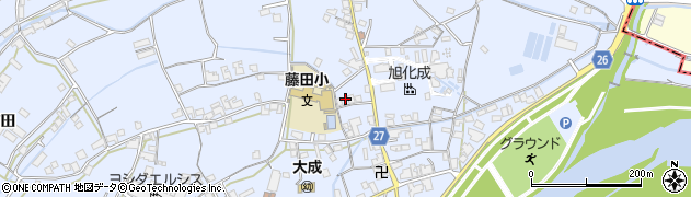 和歌山県御坊市藤田町藤井2052周辺の地図