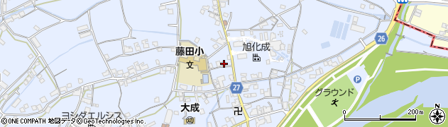 和歌山県御坊市藤田町藤井2053周辺の地図