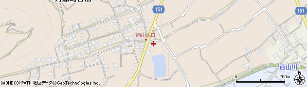 愛媛県西条市丹原町古田817周辺の地図