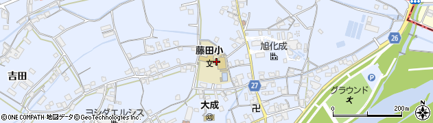 和歌山県御坊市藤田町藤井2047周辺の地図