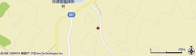福岡県宗像市大島573周辺の地図