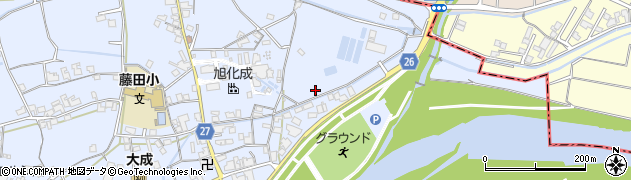 和歌山県御坊市藤田町藤井2298周辺の地図
