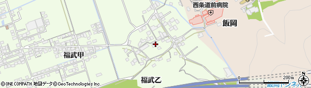 愛媛県西条市福武甲97周辺の地図