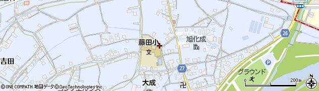 和歌山県御坊市藤田町藤井2045周辺の地図