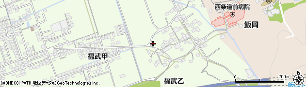 愛媛県西条市福武甲108周辺の地図
