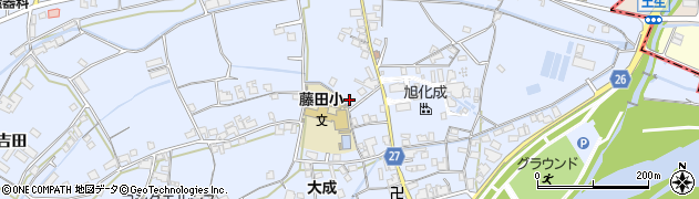 和歌山県御坊市藤田町藤井2043周辺の地図