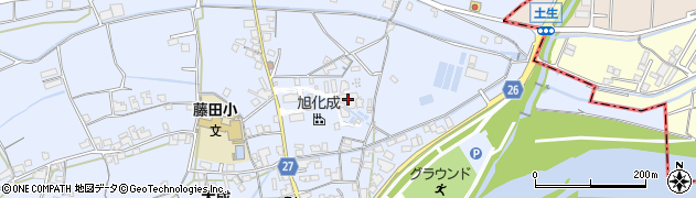 和歌山県御坊市藤田町藤井2260周辺の地図