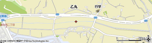 福岡県北九州市若松区乙丸周辺の地図