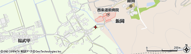 愛媛県西条市福武甲23周辺の地図