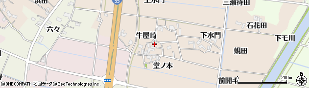 徳島県阿南市才見町（牛屋崎）周辺の地図