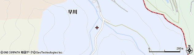 愛媛県西条市早川2211周辺の地図