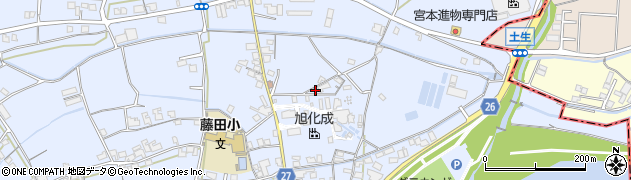和歌山県御坊市藤田町藤井2265周辺の地図