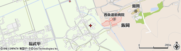 愛媛県西条市福武甲45周辺の地図