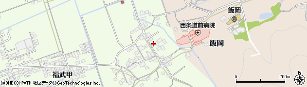 愛媛県西条市福武甲33周辺の地図